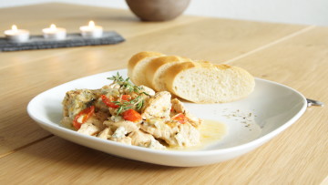 Putenbrust mit Gorgonzola